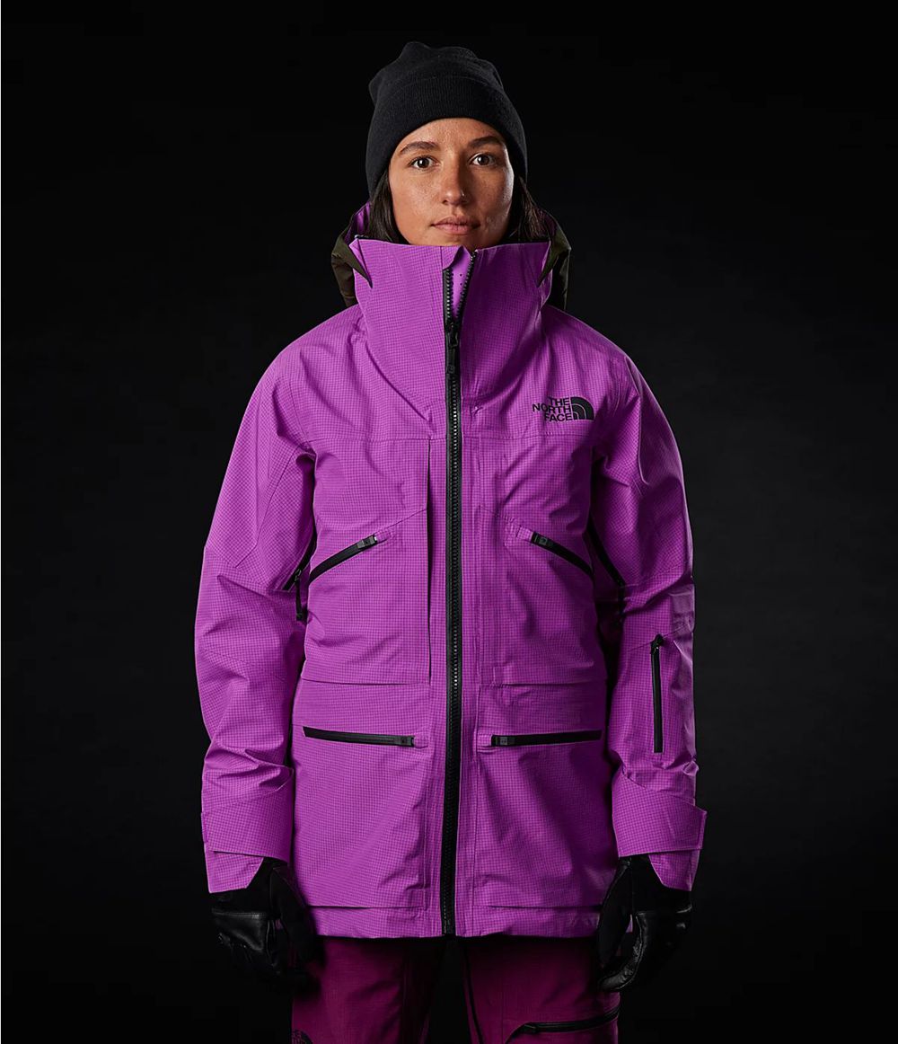 The North Face Brigandine Futurelight Wasserdichte Jacken Damen - Lila CH-889VGED